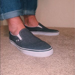 Dark grey vans